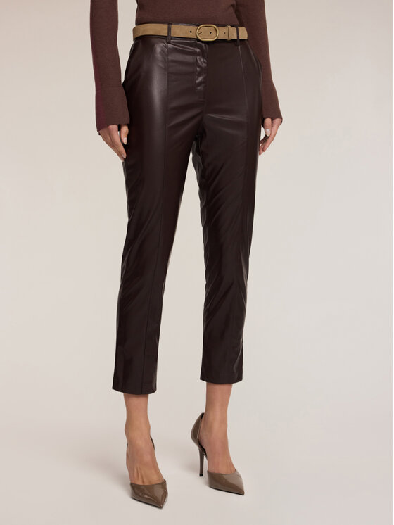 Motivi Motivi Pantaloni di tessuto P033Q004382N022 Marrone Skin Fit