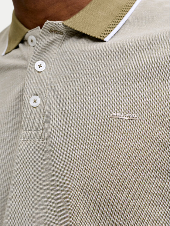 Jack & Jones Jack & Jones Pólóing Blualves 12274681 Zöld Regular Fit