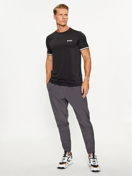 BOSS Boss T-särk 50482392 Must Slim Fit