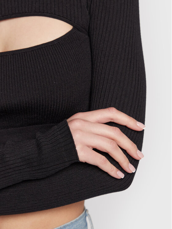 Calvin Klein Jeans Calvin Klein Jeans Светр J20J220446 Чорний Slim Fit