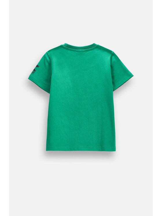 Coccodrillo Coccodrillo T-Shirt ZC6143203ABK-011 Zielony Regular Fit