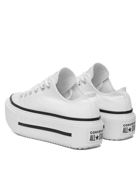 Converse Converse Кецове Chuck Taylor All Star Lift Double Stack Platform A15491C Бял