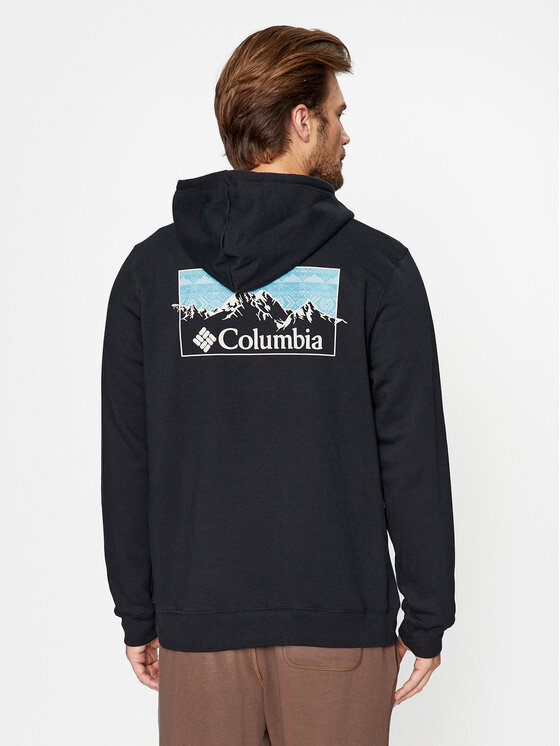 Columbia Columbia Sweatshirt Trek™ Graphic Hoodie Schwarz Regular Fit