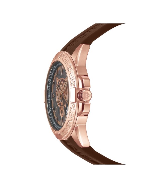 Plein Sport Plein Sport Ρολόι Touchdown Camo PSFBA0323 Καφέ