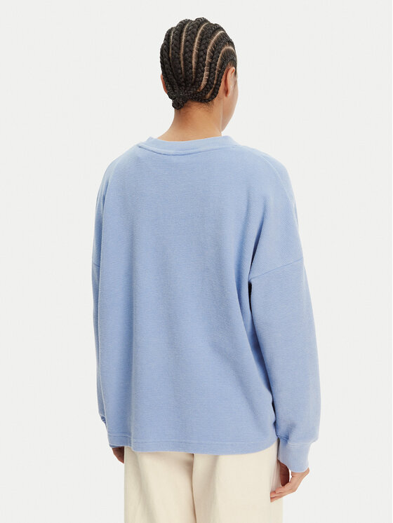 Roxy Roxy Світшот ERJKT04276 Голубий Relaxed Fit