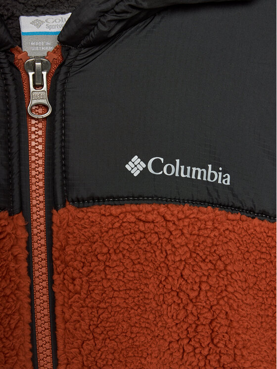 Columbia Columbia Μπουφάν μεταβατικό Rugged Ridge™ Hooded Overlay Πορτοκαλί Regular Fit