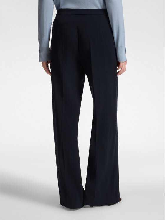 Elena Mirò Elena Mirò Pantaloni di tessuto P053P000580N054 Blu Flare Fit