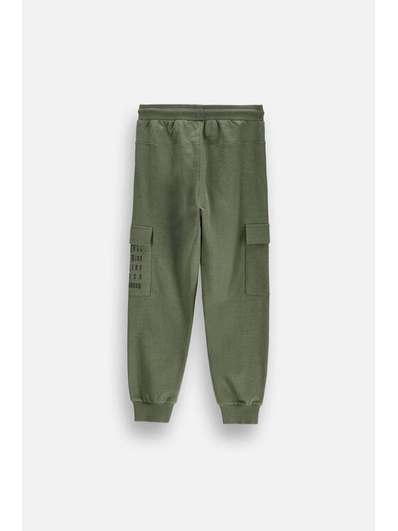 Coccodrillo Coccodrillo Teplákové kalhoty ZC6120101RBJ-027 Khaki Regular Fit