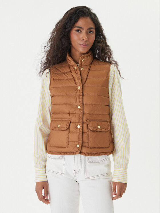 Tommy Hilfiger Tommy Hilfiger Жилетка за костюм WW0WW49661 Кафяв Regular Fit