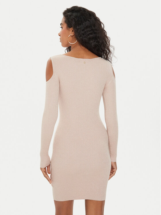 Guess Guess Трикотажна сукня Emely W4YK08 Z3FF0 Рожевий Regular Fit