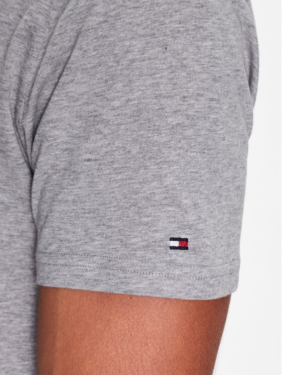 Tommy Hilfiger Tommy Hilfiger T-krekls UM0UM02916 Pelēks Regular Fit