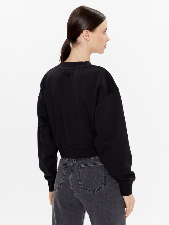 Calvin Klein Jeans Calvin Klein Jeans Bluza J20J220689 Czarny Relaxed Fit
