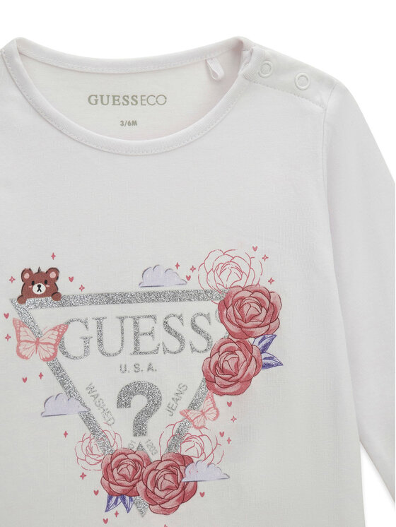 Guess Guess Halenka K6YI24 K3732 Bílá Regular Fit