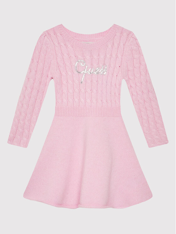 Guess Guess Strickkleid K2BK02 Z2V70 Rosa Regular Fit