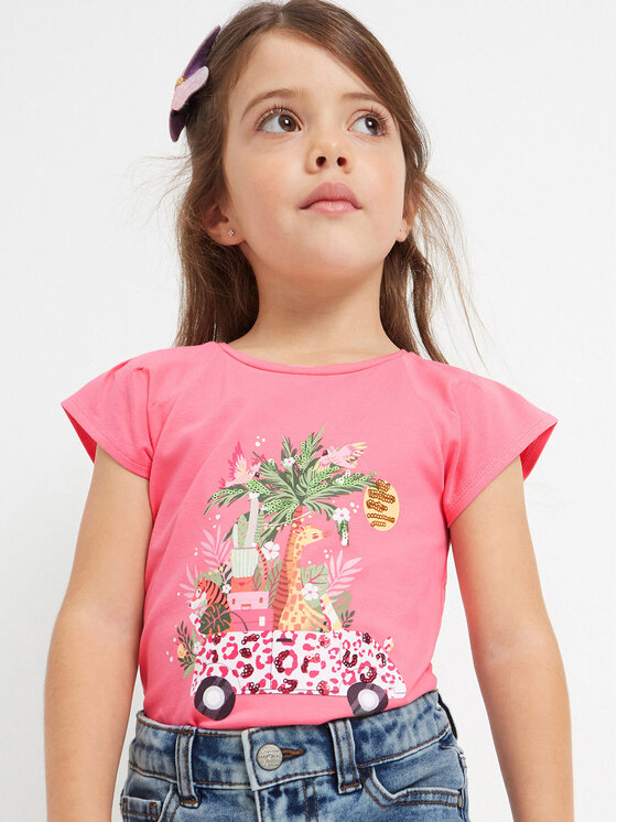 Mayoral Mayoral T-Shirt 3071 Różowy