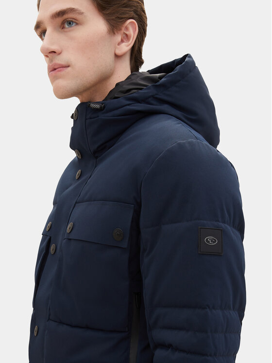 Tom Tailor Tom Tailor Pehelykabát 1037359 Sötétkék Regular Fit