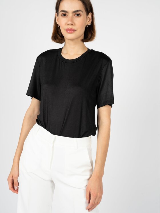 Silvian Heach Silvian Heach T-Shirt GPP23443TS Μαύρο Regular Fit