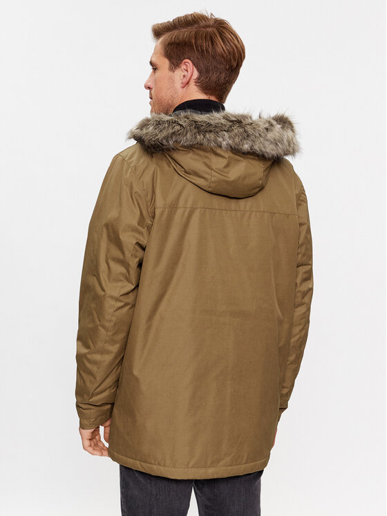 Columbia Columbia Žieminė striukė Leif Trail™ Parka Ruda Regular Fit