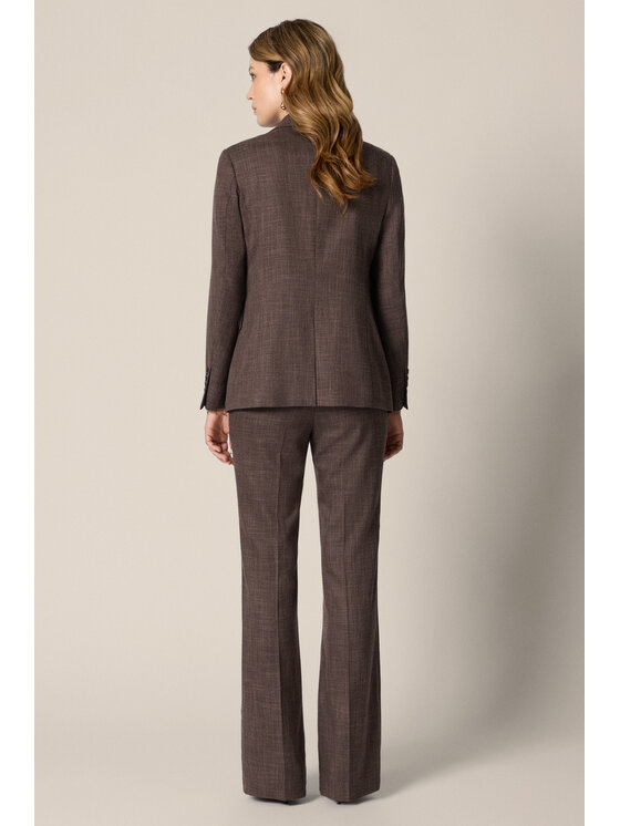 Lancerto Lancerto Marynarka Stradella MA131126000036 Brązowy Regular Fit