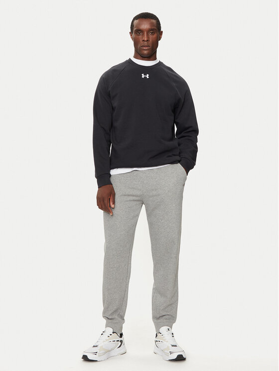 Under Armour Under Armour Bluza Rival 1379755 Czarny Regular Fit