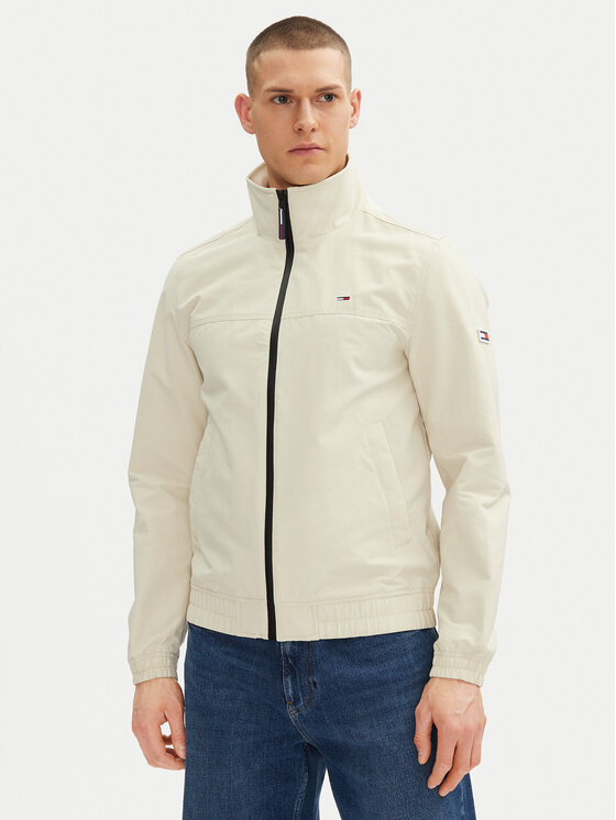 Tommy Jeans Tommy Jeans Átmeneti kabát Essential Casual DM0DM15382 Bézs Regular Fit