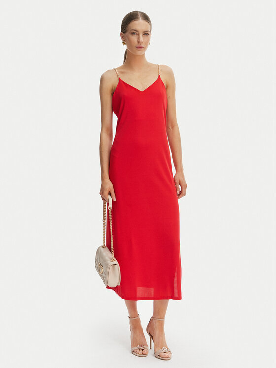 Morgan Morgan Kokteiļkleita 261-RYAN Sarkans Regular Fit