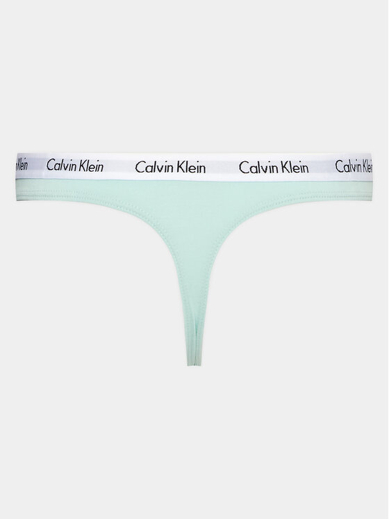 Calvin Klein Underwear Calvin Klein Underwear Stringi 0000D1617E Zielony