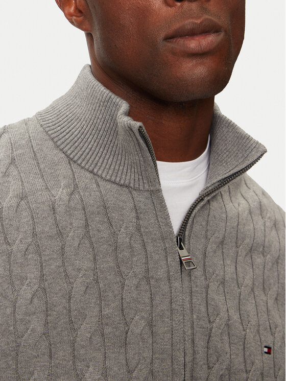 Tommy Hilfiger Tommy Hilfiger Светр Classic MW0MW36532 Сірий Regular Fit