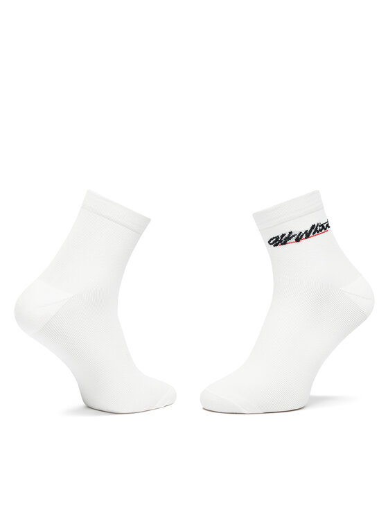 Off-White Off-White Високі жіночі шкарпетки OWRA018R21KNI Білий