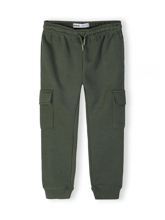 minoti minoti Spodnie dresowe 29FLEECE282 Khaki Regular Fit