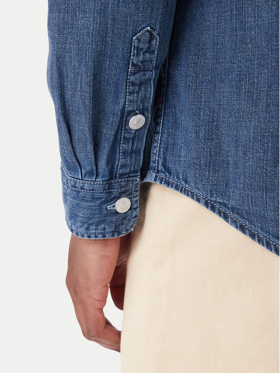Tommy Jeans Tommy Jeans Košulja DM0DM22303 Plava Regular Fit