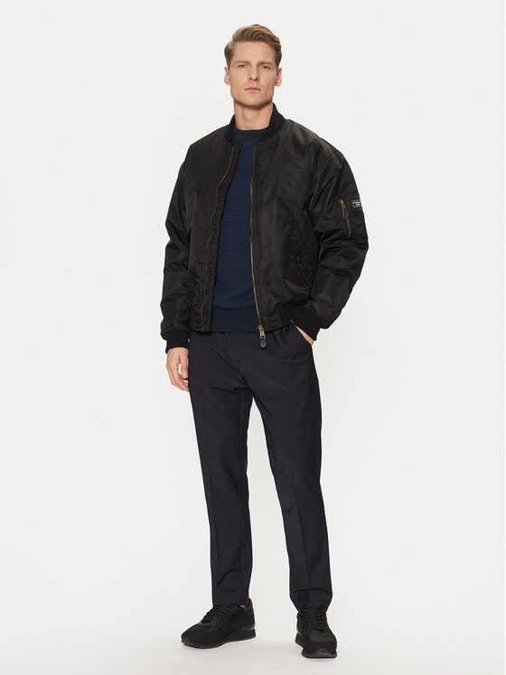 Guess Jeans Guess Jeans Bomber-jakk M5RL81 WHAA2 Must Regular Fit
