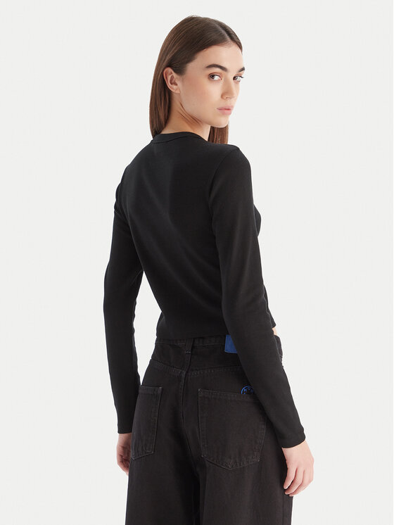 HUGO HUGO Bluzka Duspark 50550132 Czarny Slim Fit