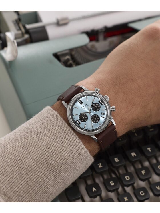 Timex Timex Hodinky TW2Y66600 Hnedá