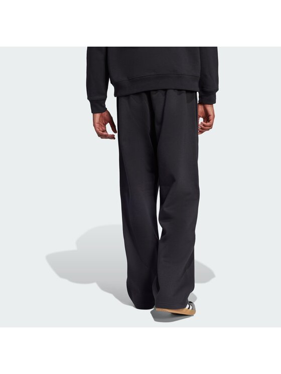 adidas adidas Spodnie materiałowe 150893 Czarny Loose Fit