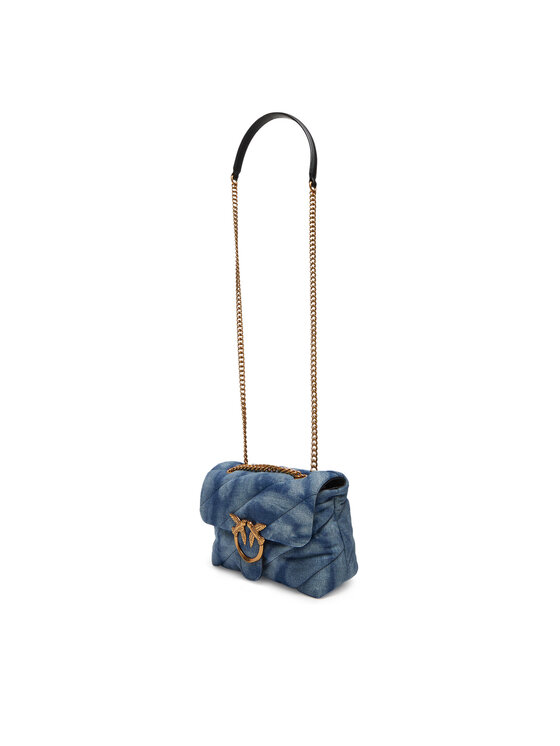 PINKO PINKO Kabelka Love Puff Mini Cl PE 25 PLTT 100039 A2NH Modrá