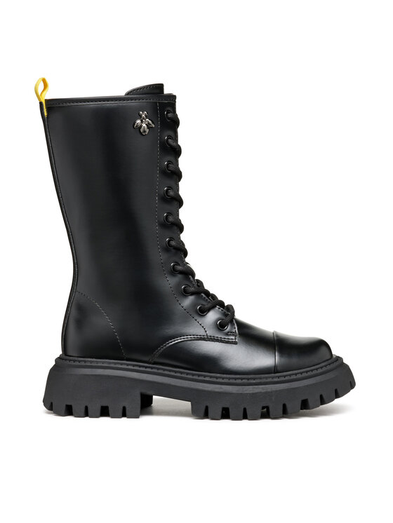 Geox Outdoorová obuv Maquinnens J46M6C 000CN C9999 Čierna