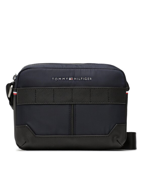 Geantă crossover Tommy Hilfiger Th Elevated Nylon Camera Bag AM0AM10942 Bleumarin
