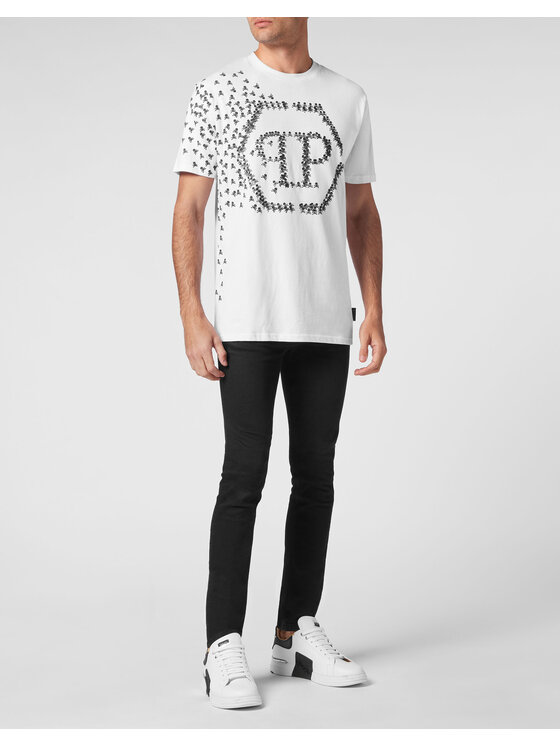 PHILIPP PLEIN PHILIPP PLEIN T-shirt 171 Bianco Regular Fit