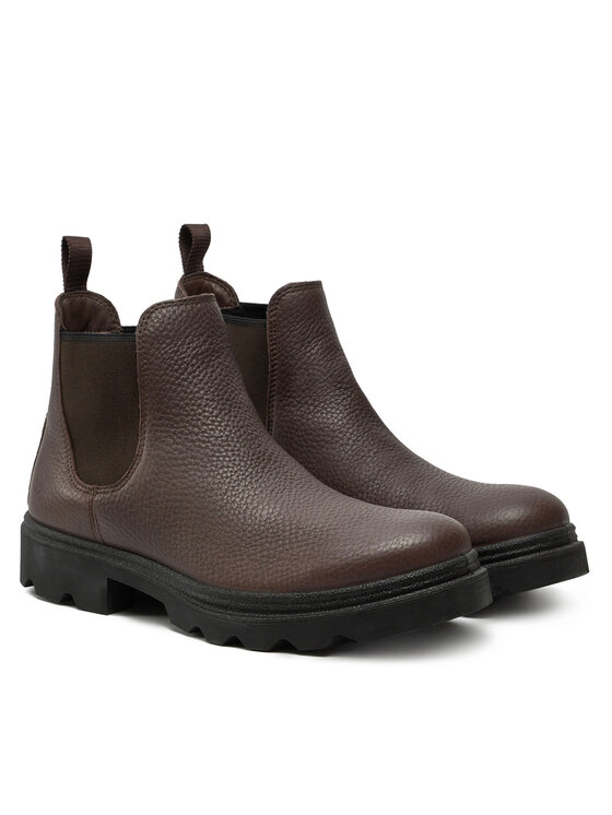 ECCO ECCO Kotníková obuv s elastickým prvkem Grainer M 21475401072 Hnědá