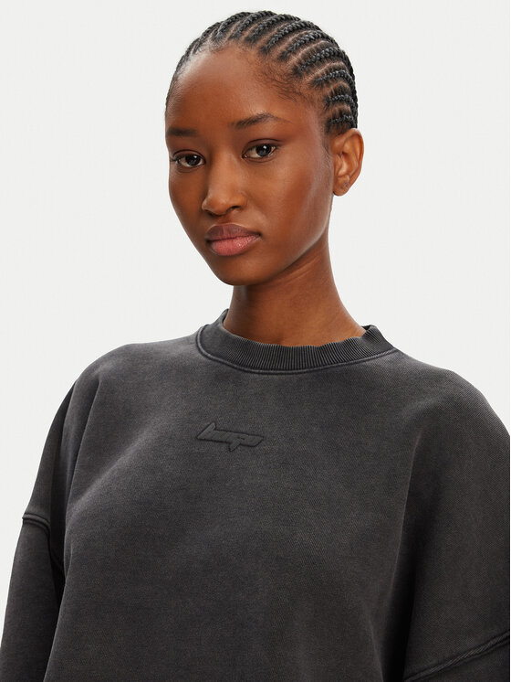 HUGO HUGO Bluza Derissa_B 50545035 Czarny Relaxed Fit