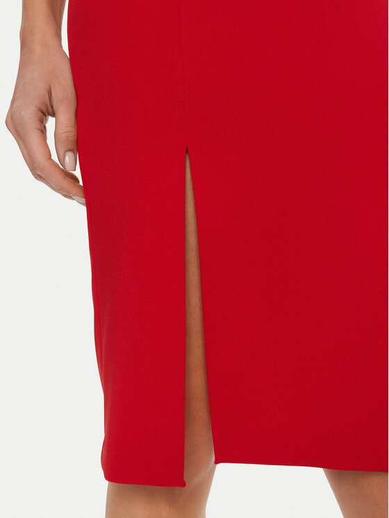Rinascimento Rinascimento Coctailkleid CFC0119761003 Rot Regular Fit