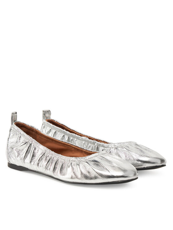 Tamaris Tamaris Ballerine Newd By Tamaris 1-22103-44 Argento