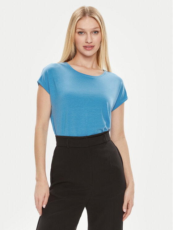 Vero Moda Vero Moda T-shirt Ava 10284468 Plava Regular Fit