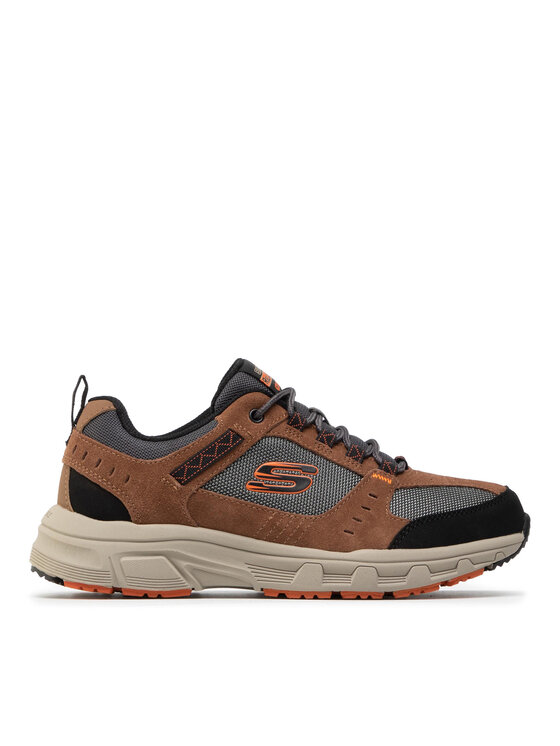 Skechers Skechers Trekkingi Oak Canyon 51893/BRBK Brązowy