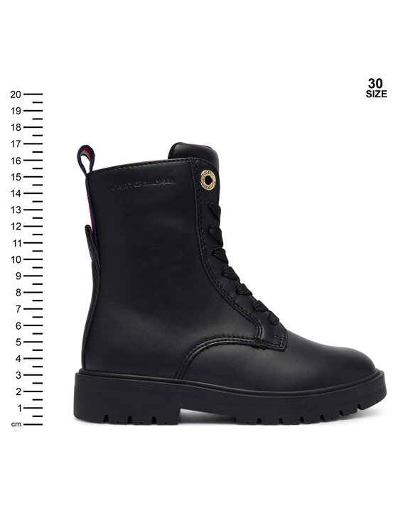 Tommy Hilfiger Tommy Hilfiger Trzewiki T3A5-35157-1355 M Czarny