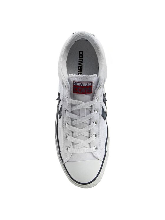Converse Trampki Star Plyr Ox 144151C Bia y Modivo.pl