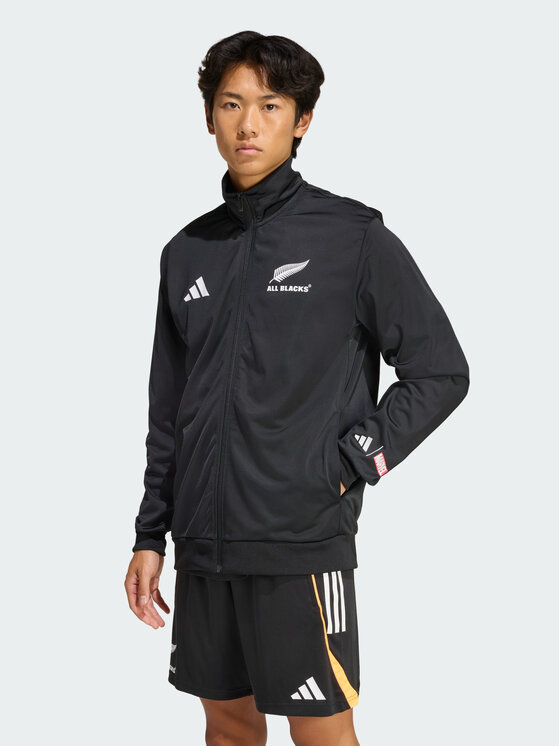 adidas adidas Bluza All Blacks x Marvel Czarny Regular Fit