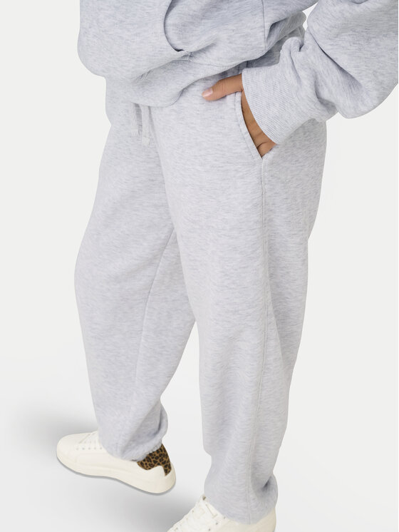 ONLY ONLY Pantaloni trening Best 15357504 Gri Regular Fit