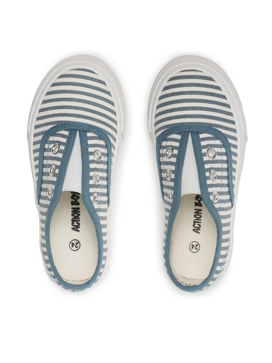 Action Boy Action Boy Sneakers aus Stoff CF2319-2 Blau